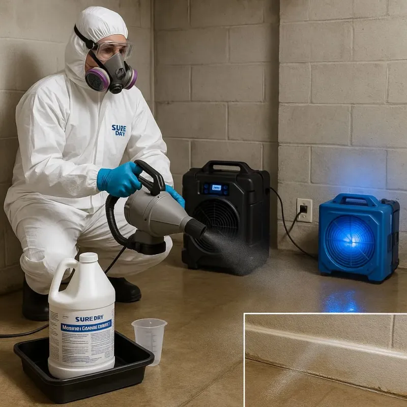 Sanitization and Odor Removal process in Wellsville, KS